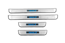 Libao LED Door Sill Plates (4 pcs, Stainless Steel) for Mazda 3 2009-2013 - image 1