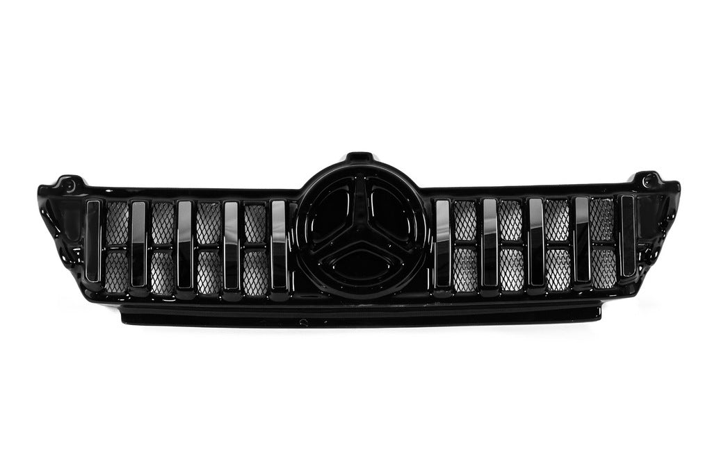 Front Grille GT Panamericana Chrome Eco (CDI, 2002-2006) for Mercedes Sprinter W901/902/903/904/905 1995-2006 - image 2