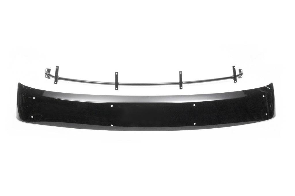 The visor on the windshield (gloss black, 5mm) for Ford Transit 2014↗ - Reelken Auto