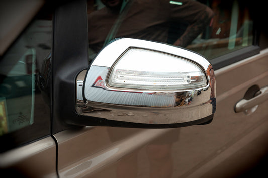 Mirror Covers VIANO 2010-2015 (2 pcs, plastic) for Mercedes Viano 2004-2014 - image 2