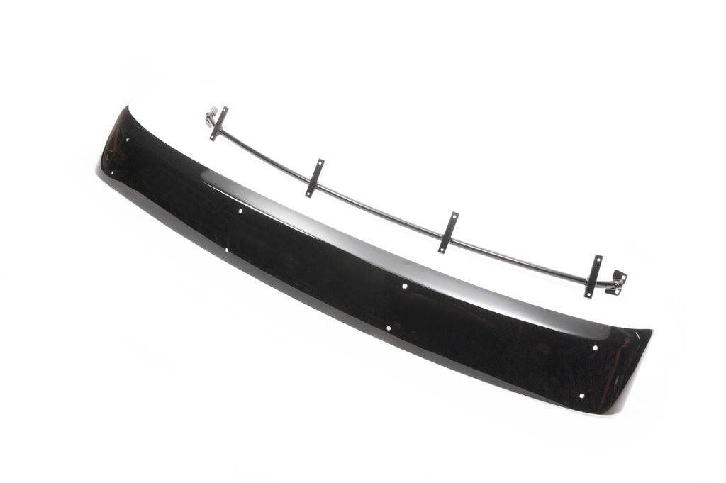 The visor on the windshield (gloss black, 5mm) for Ford Transit 2014↗ - Reelken Auto