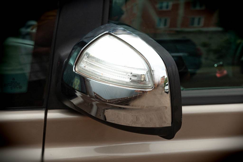 Covers for mirrors VIANO 2010-2015 (2 pieces, plastic) for Mercedes Viano 2004-2014 - Reelken Auto