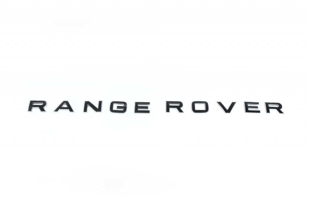 Black Gloss Emblem (Type-2) for LandRover Range Rover - image 1
