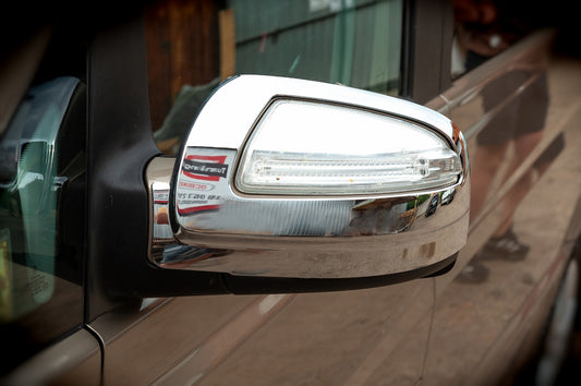 Mirror Covers VIANO 2010-2015 (2 pcs, plastic) for Mercedes Viano 2004-2014 - image 1