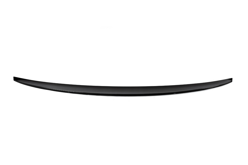 Lip Spoiler (Sunplex, Black) (115.5cm *6.7cm) for Audi A3 2012-2020 - image 1