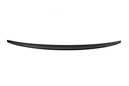 Lip Spoiler (Sunplex, Black) (115.5cm *6.7cm) for Audi A3 2012-2020 - image 1