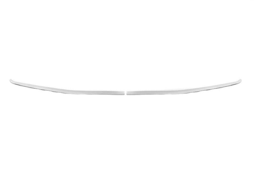 Rear glass edge Carmos (2 pcs, stainless steel) for Mercedes Sprinter W906 2006-2018 - Reelken Auto