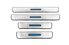 Door Sill Protectors Libao (4 pcs, Stainless Steel) for Kia Sorento II XM 2009-2014 - image 1