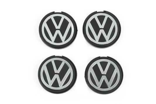 Wheel center caps 56/52mm 6N0601171 7458 (4 pcs) for Volkswagen - image 2