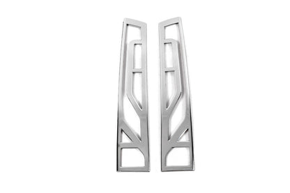 Tail Light Covers V-1 (2 pcs, stainless steel) Carmos for Mercedes Sprinter W907/W910 2018- - image 2