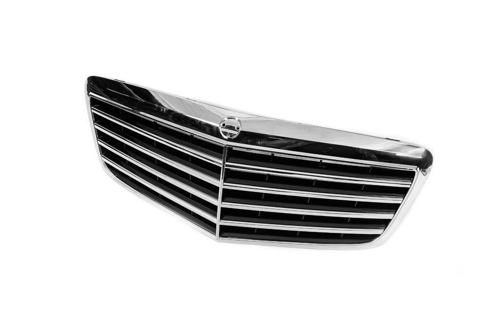 Front Grille (AMG) for Mercedes E-сlass W211 2002-2009 - image 2