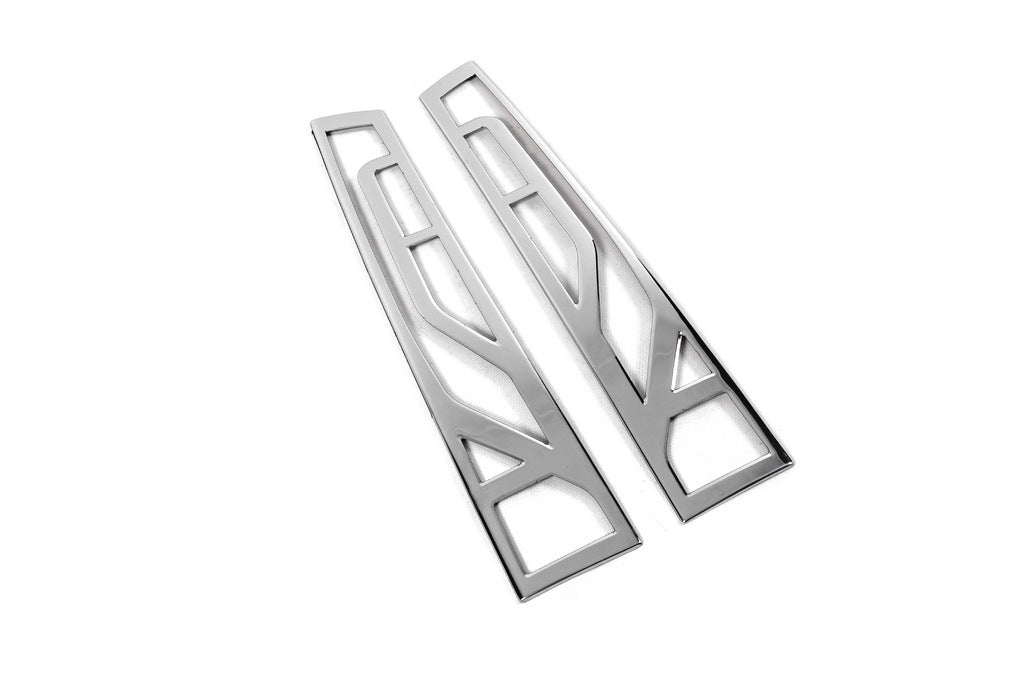 Tail Light Covers V-1 (2 pcs, stainless steel) Carmos for Mercedes Sprinter W907/W910 2018- - image 3