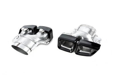 Rear diffuser with exhaust tips (2015-2018, CLS63 Design) for Mercedes CLS C218 2011-2018 - image 7