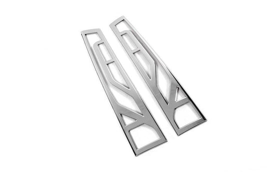 Foot pads V-1 (2 pcs., stainless steel) Carmos for Mercedes Sprinter W907/W910 2018↗ - Reelken Auto