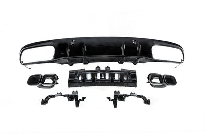Body kit with diffuser for Coupe (AMG C63-design 2018-2021) for Mercedes C-сlass W205 2014-2021 - image 7