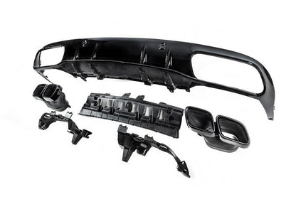 Body kit with diffuser for Coupe (Black Mamba C63GT design) for Mercedes C-class W205 2014-2021 - image 8