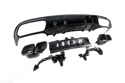Body kit with diffuser for Coupe (Black Mamba C63GT design) for Mercedes C-class W205 2014-2021 - image 9