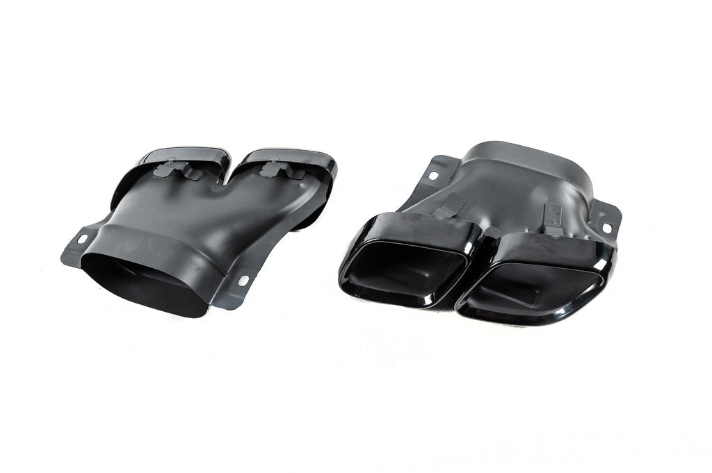 Rear diffuser with tips Black (for Coupe design AMG63) for Mercedes C-сlass W205 2014-2021 - image 7