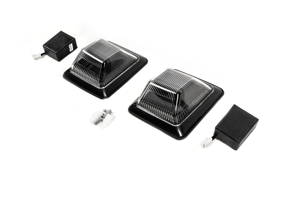 Turn Signal Lights Black Design (2 pcs) for Mercedes G сlass W463 1990-2018 - image 2