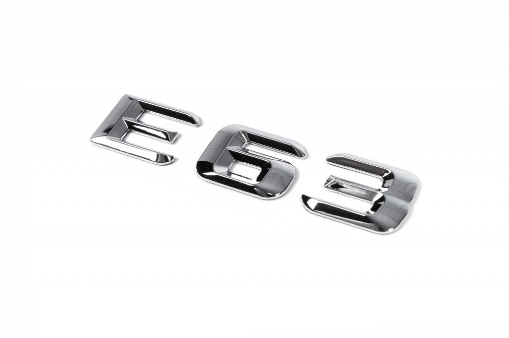 Emblem E63 for Mercedes E-сlass W213 2016-2023 - image 1