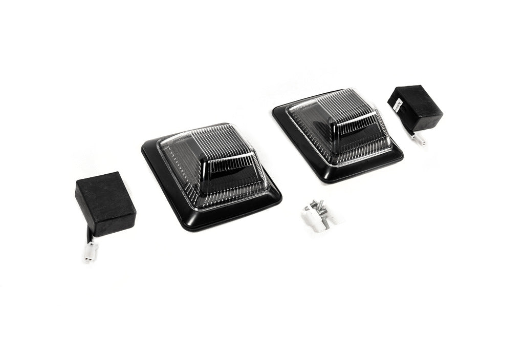 Turn Signal Lights Black Design (2 pcs) for Mercedes G сlass W463 1990-2018 - image 3