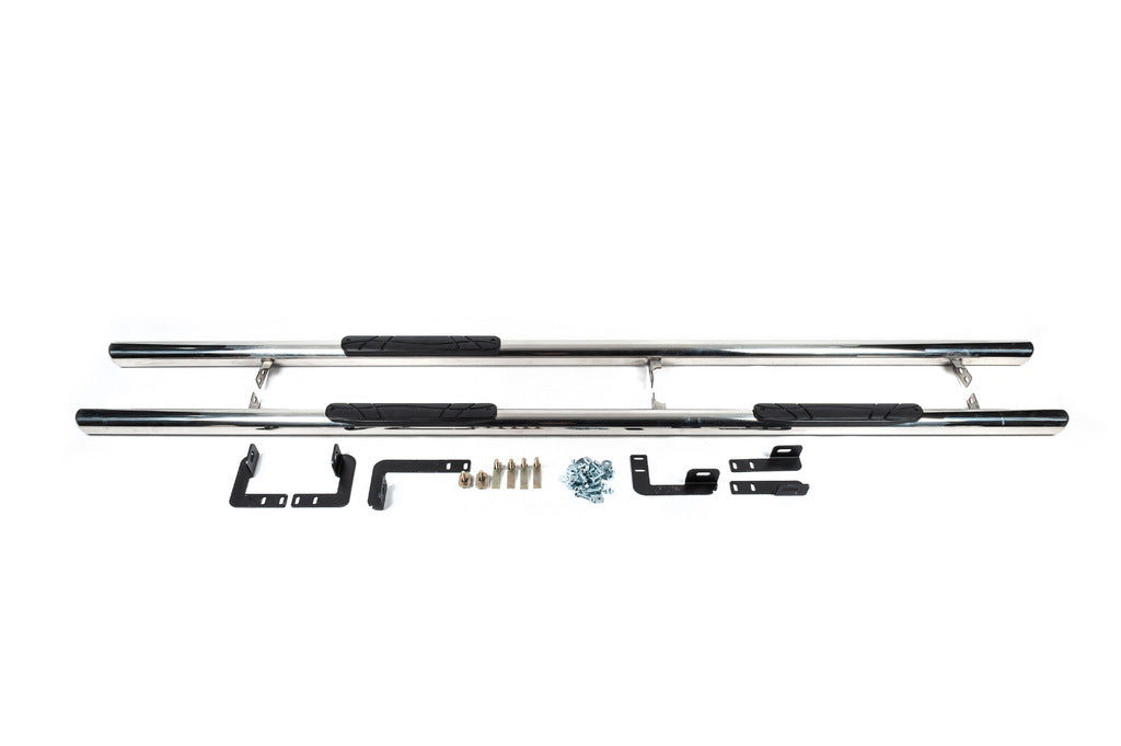 Side Bars BB001 (2 pcs, Stainless Steel) for Mercedes Vito W639 2004-2014 - image 4