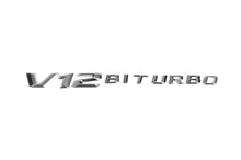 V12 Biturbo Chrome Badge for Mercedes Viano 2004-2014 - image 2