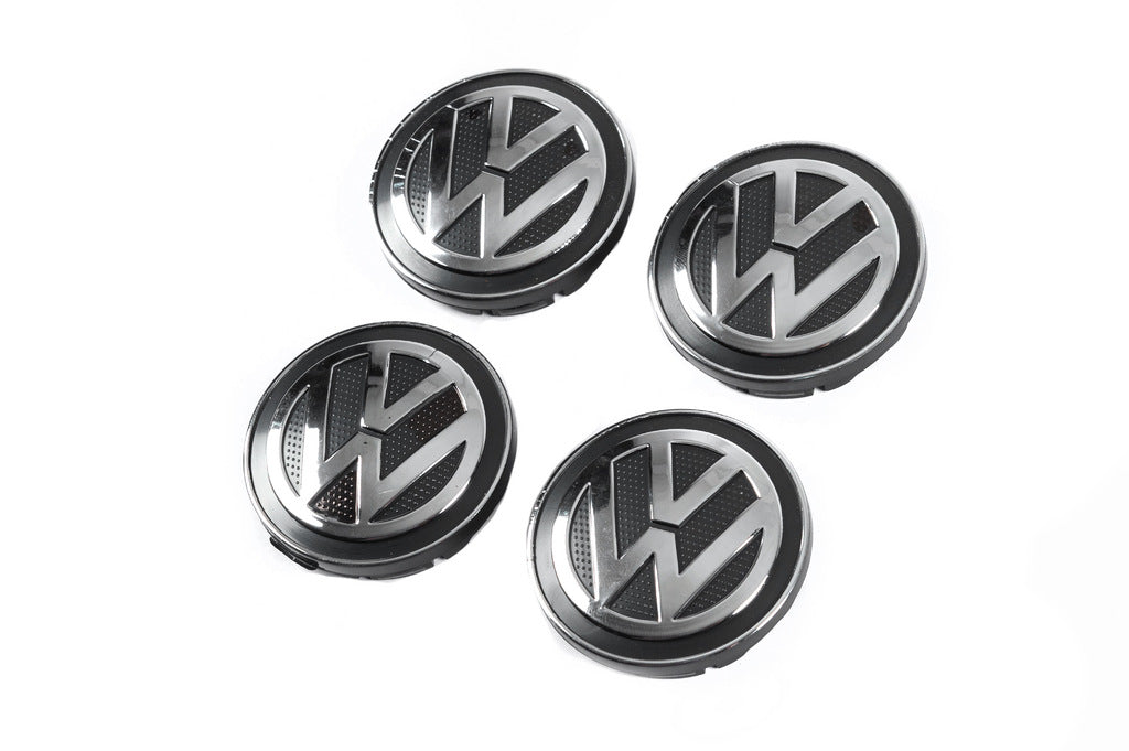 Wheel center caps 56/52mm 6CD601171 8936 (4 pcs) for Volkswagen - image 1