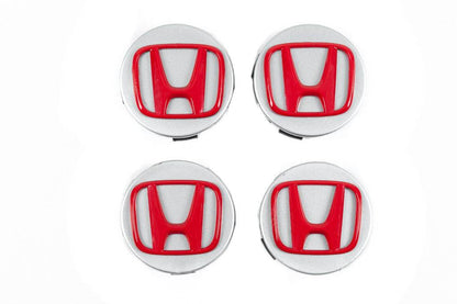 Wheel caps 58/56 mm 7728 (4 pcs.) for Honda - Reelken Auto