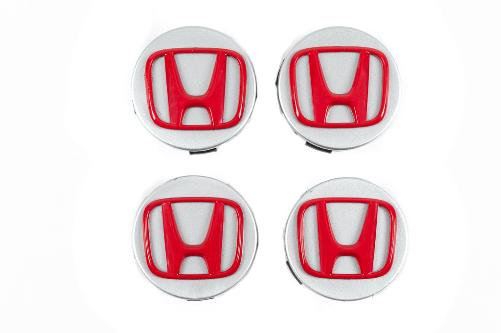 Wheel center caps 58/56 mm 7728 (4 pcs) for Honda - image 3