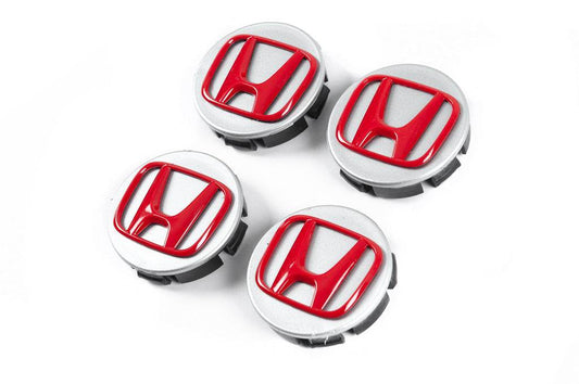 Wheel caps 58/56 mm 7728 (4 pcs.) for Honda - Reelken Auto