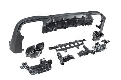 Rear Diffuser with Tips Black (AMG63 Design) for Mercedes GLC X253 2015-2022 - image 5