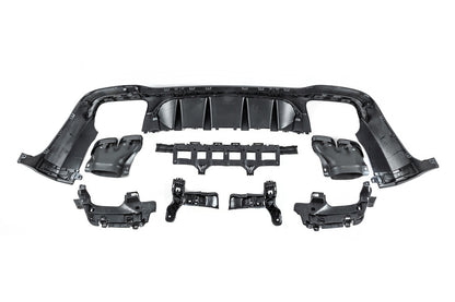 Rear Diffuser with Tips Black (AMG63 Design) for Mercedes GLC X253 2015-2022 - image 6
