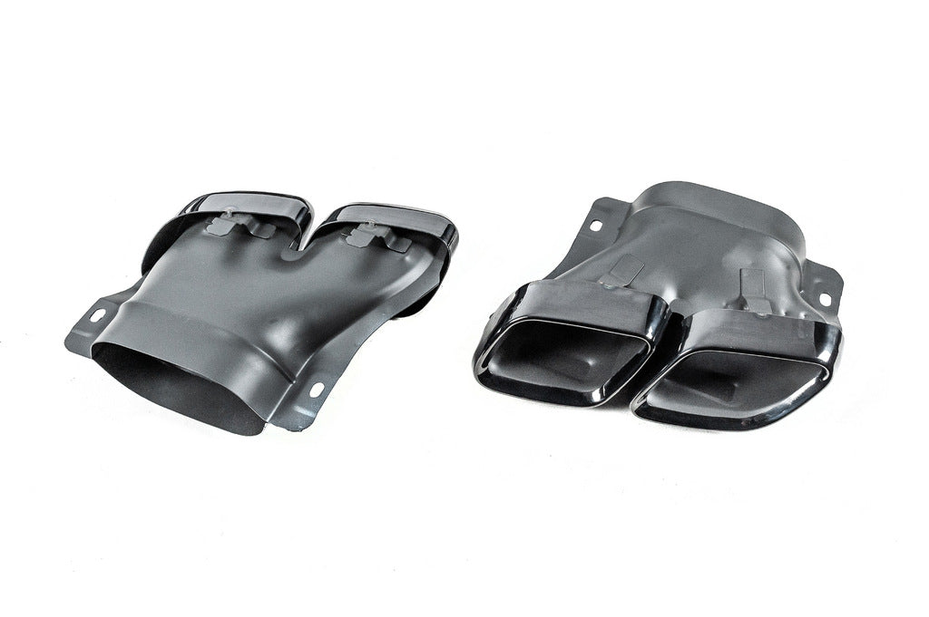 Rear Diffuser with Tips Black (AMG63 Design) for Mercedes GLC X253 2015-2022 - image 7