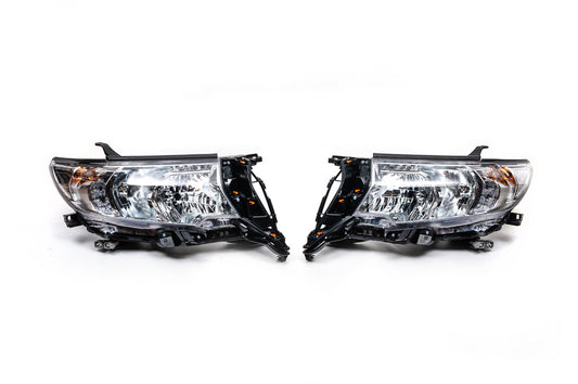 Front Headlights Reflector (2017+, 2 pcs) for Toyota Land Cruiser Prado 150 2009-2023 - image 1