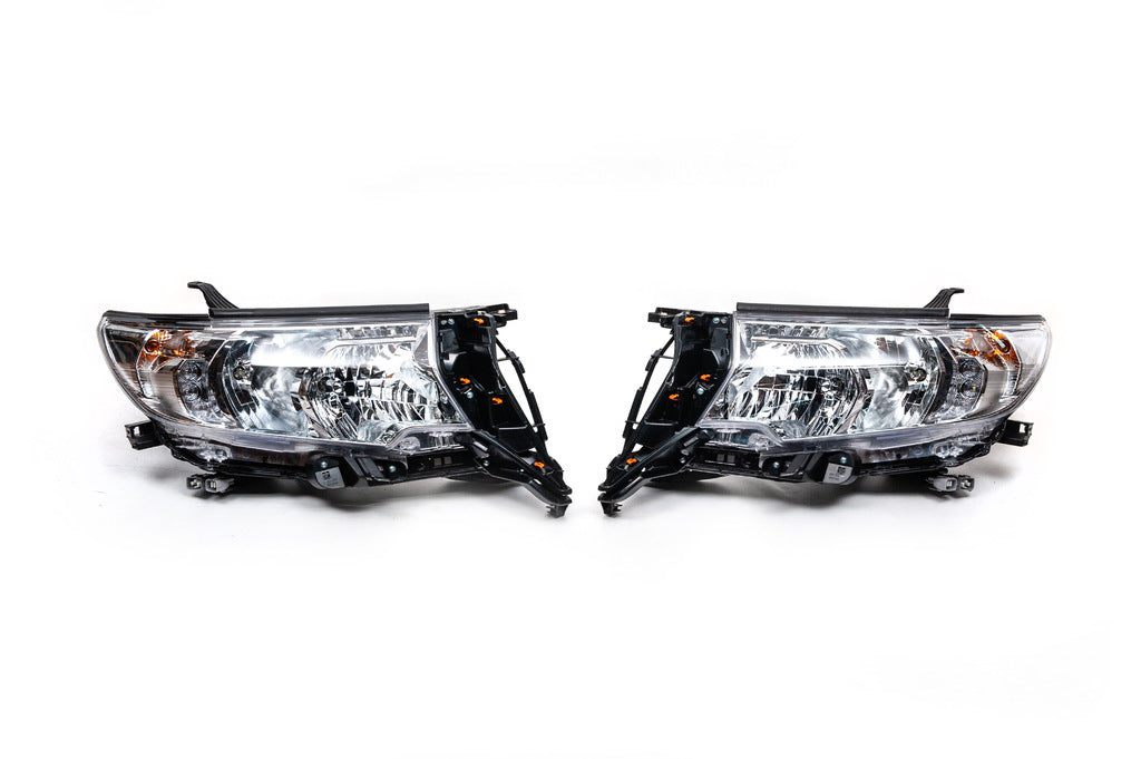 Front Reflector Headlights Original (2017+, 2 pcs) for Toyota Land Cruiser Prado 150 2009-2023 - image 2