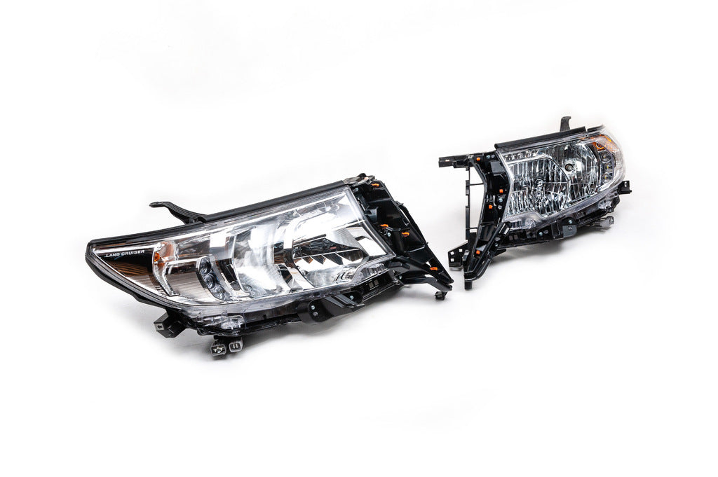 Front Reflector Headlights Original (2017+, 2 pcs) for Toyota Land Cruiser Prado 150 2009-2023 - image 4