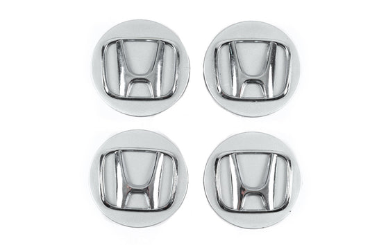 Wheel center caps 68/64 mm 7719 (4 pcs) for Honda - image 2