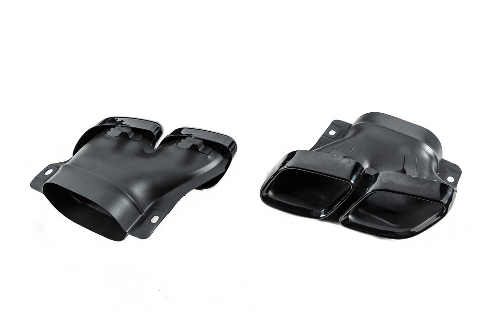 Rear Diffuser with Tips Black (AMG63 Design) for Mercedes GLC coupe C253 2016-2023 - image 6