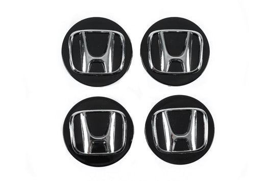 Wheel center caps 69/64 mm 7718 (4 pcs) for Honda - image 2