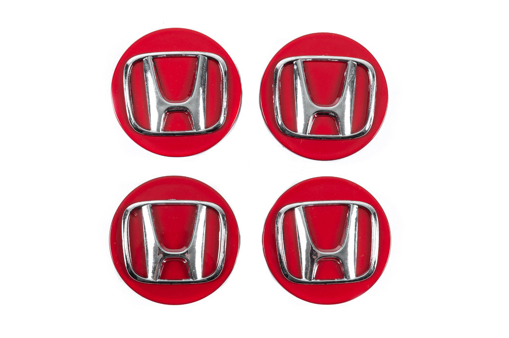 Wheel center caps 69/64 mm 7721 (set of 4) for Honda - image 2