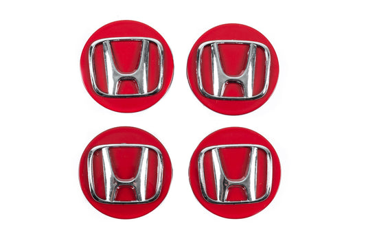 Wheel center caps 69/64 mm 7721 (set of 4) for Honda - image 2