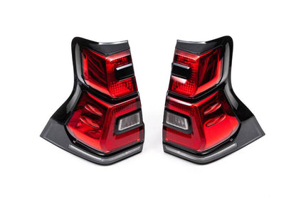 LED taillights (2017-2023, 2 pcs) for Toyota Land Cruiser Prado 150 - Reelken Auto