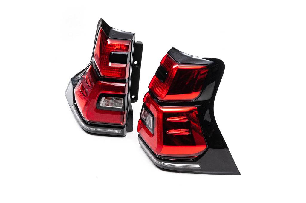 LED taillights (2017-2023, 2 pcs) for Toyota Land Cruiser Prado 150 - Reelken Auto
