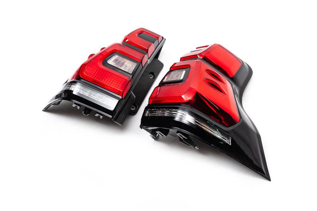 LED taillights (2017-2023, 2 pcs) for Toyota Land Cruiser Prado 150 - Reelken Auto