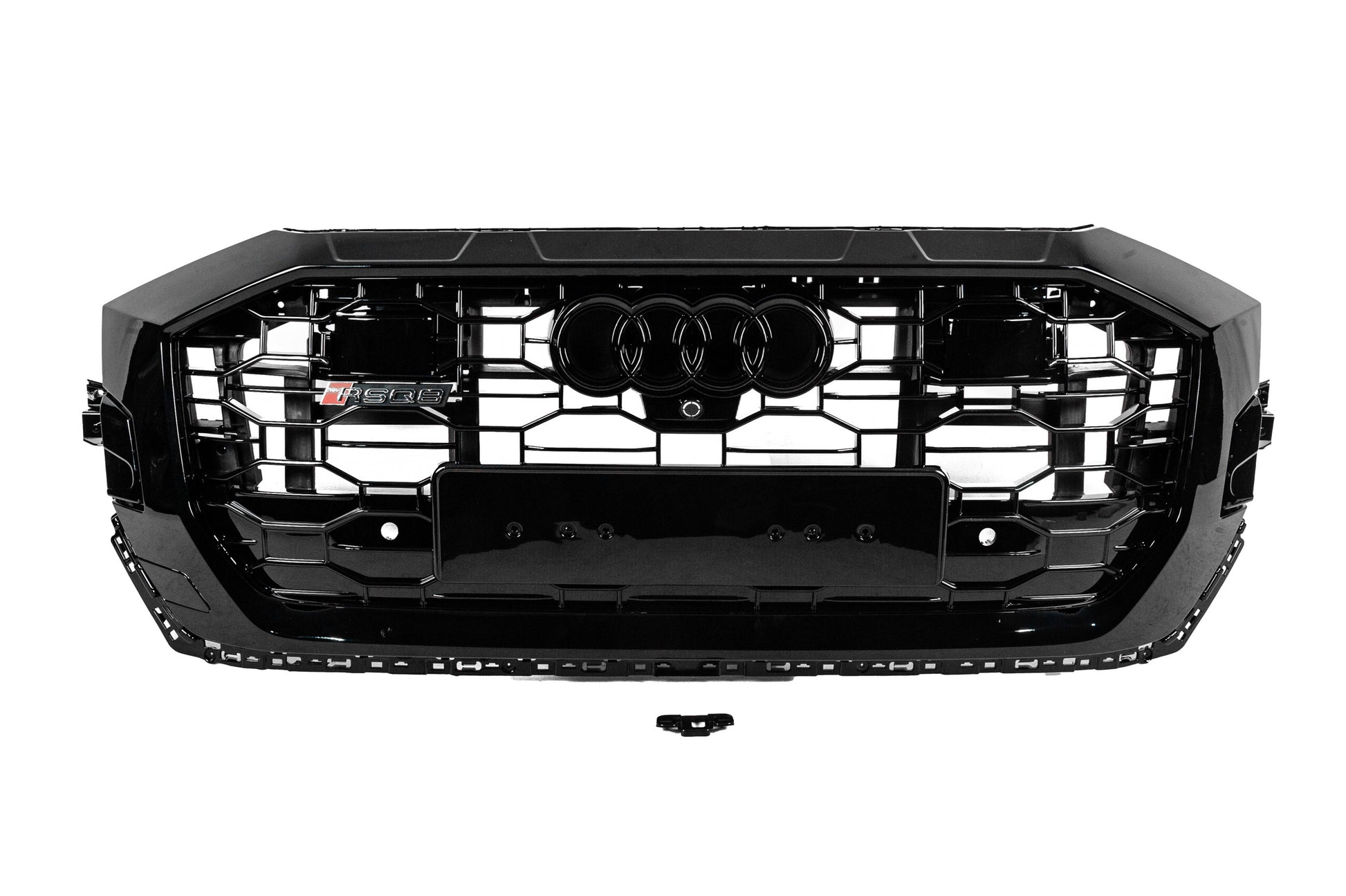 Front Grille RSQ-Style with ACC (2018-2023, black) for Audi Q8 2018- - image 1