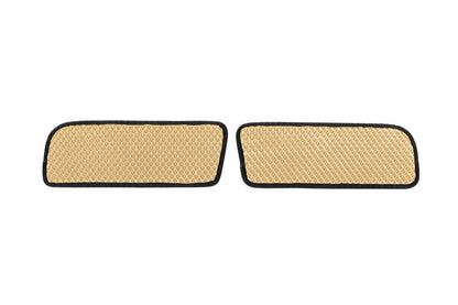 Doormats (2 pcs., EVA, Beige) for Volkswagen Crafter 2016- - Reelken Auto