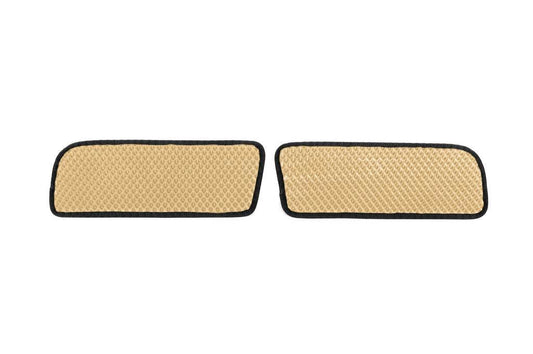 Doormats (2 pcs., EVA, Beige) for Volkswagen Crafter 2016- - Reelken Auto