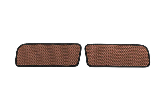 EVA Door Sill Mats (2 pcs, Brown) for Volkswagen Crafter 2016- - image 1