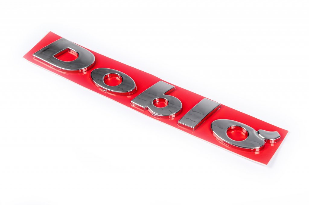Emblem Doblo 51743443 for Fiat Doblo I 2005-2010 - image 1